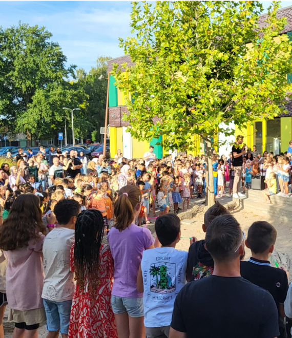 Zo ziet het eruit op sportwereld Drieburcht